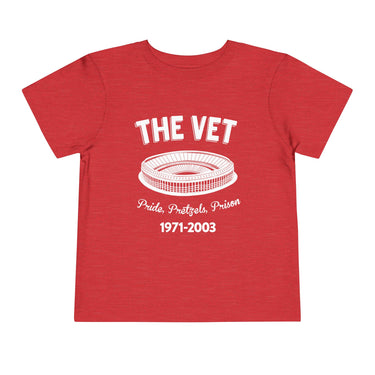 Philadelphia The Vet Pride, Pretzels, and Prison Toddler Short Sleeve Tee